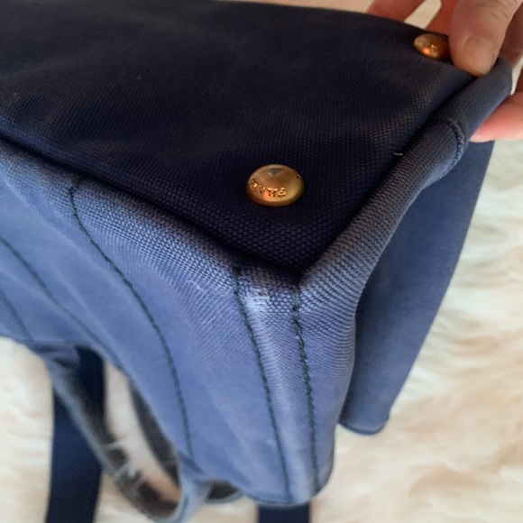 Prada Canapa Tote with Strap - Picture 4 of 14